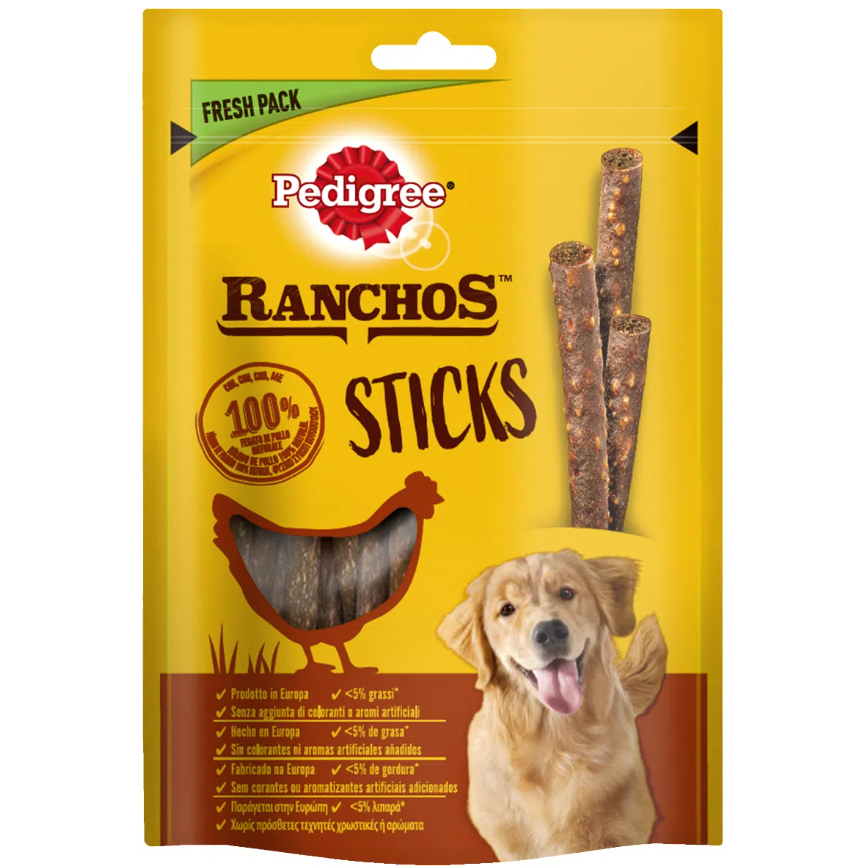 Pedigree Ranchos Stick Pollo 60G Pedigree Ranchos Stick Pollo 60G